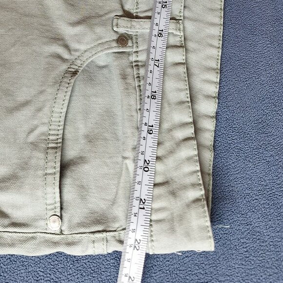 Frankie & Stella Plus Size High Rise Cropped Skinny Jeans 22W Pistachio Green - Picture 11 of 16
